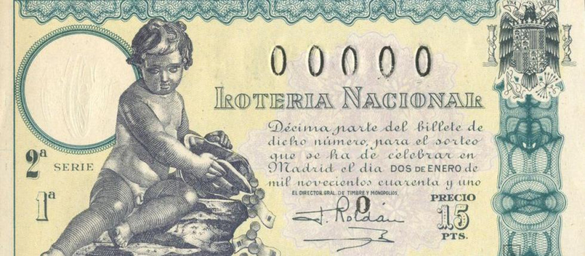 Décimo del Sorteo del Niño de 1941