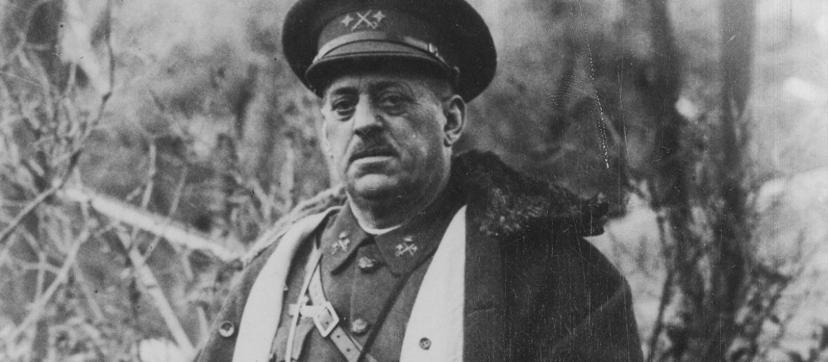 El general José Sanjurjo hacia 1930