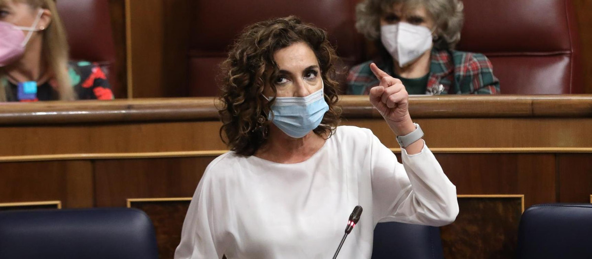 La ministra de Hacienda, María Jesús Montero