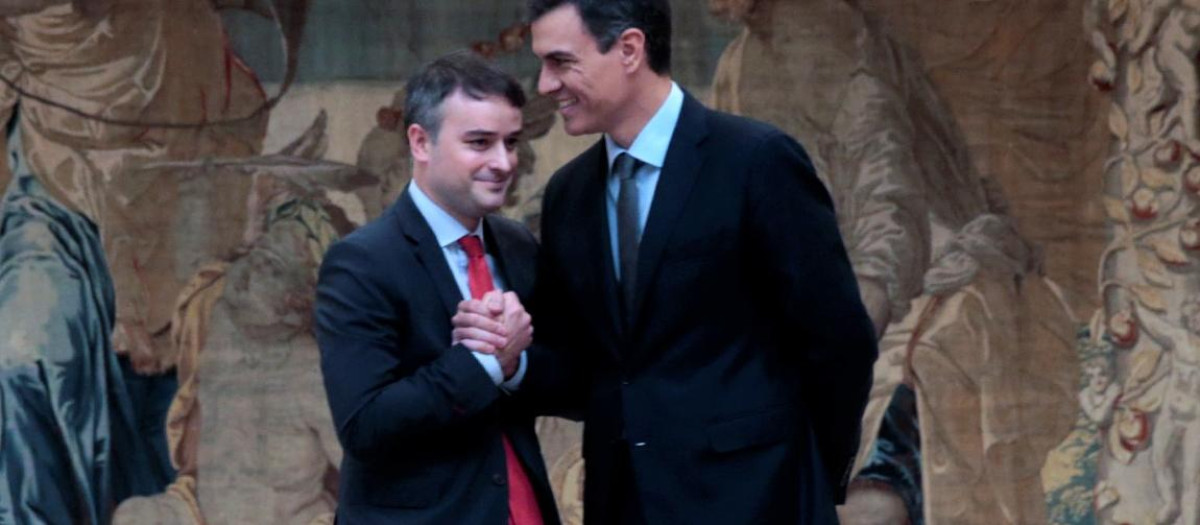 Pedro Sánchez e Iván Redondo