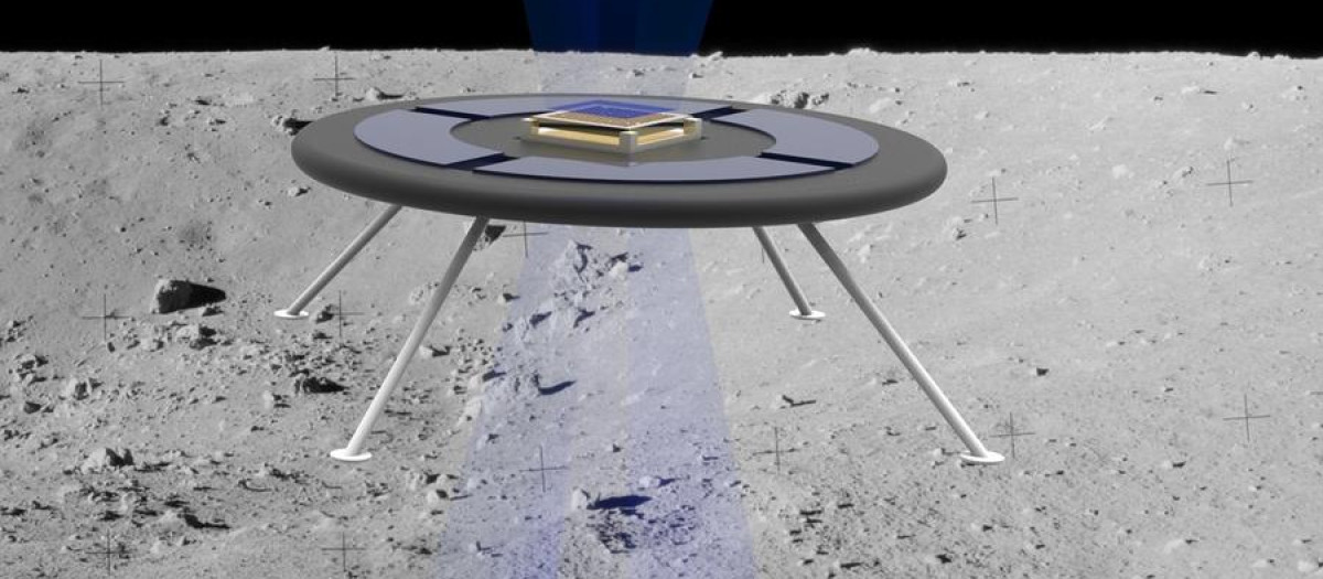 Así sería el rover que levitaría sobre la superficie de la Luna