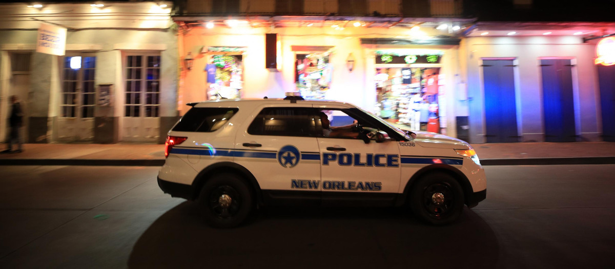 Operación policial en Nueva Orleáns