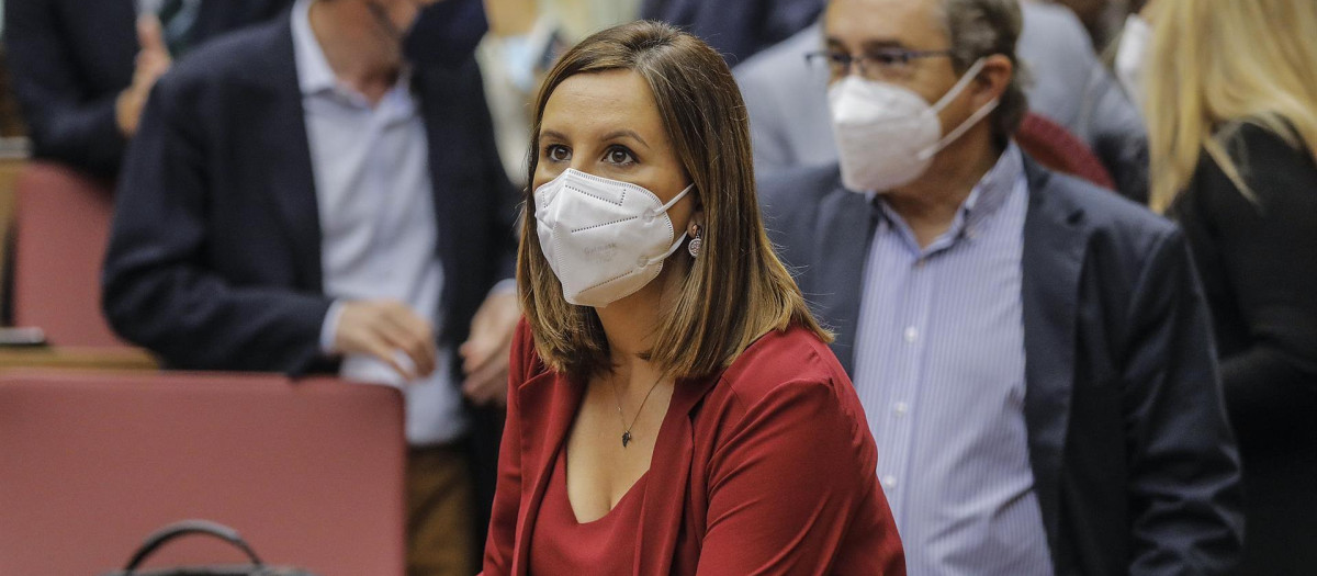 La portavoz del PP en Les Corts, María José Catalá