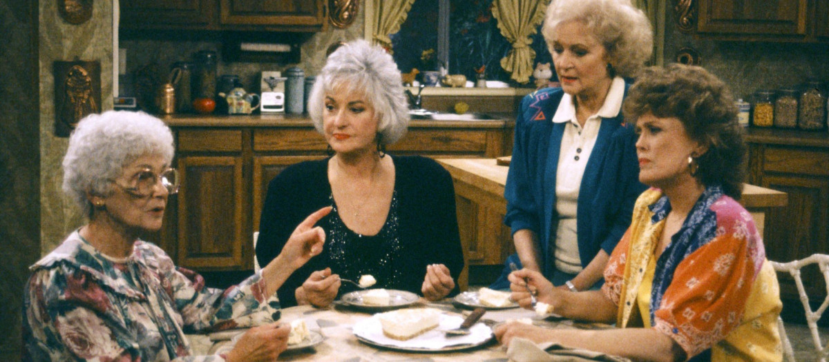 Las actrices Estelle Getty, Bea Arthur, Betty White (fallecida este 31 de diciembre) y Rue McClanahan fueron Las chicas de oro
