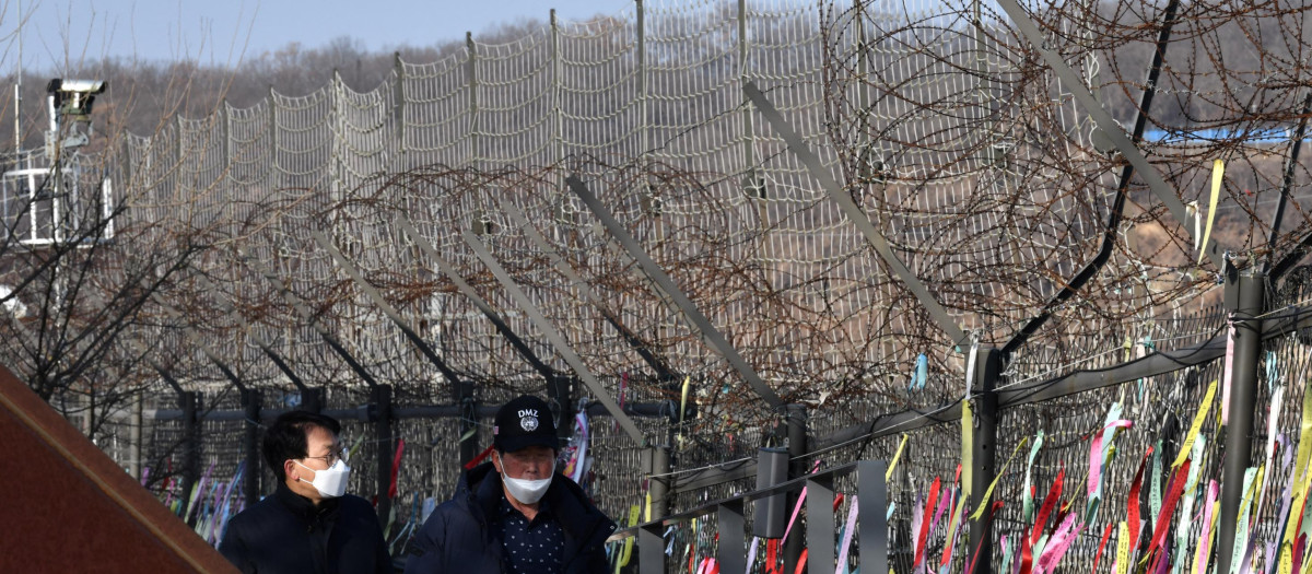 Frontera Corea del Sur y Norte