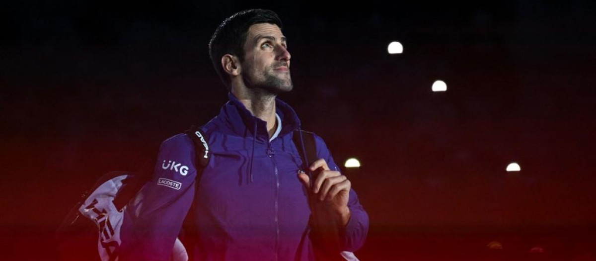 Novak Djokovic, en enero de este año