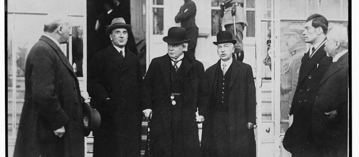 Lloyd George en Cannes