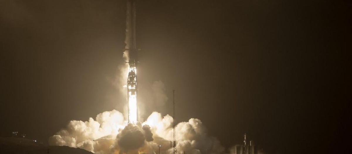 Despeque del SpaceX Falcon 9 del pasado 23 de noviembre