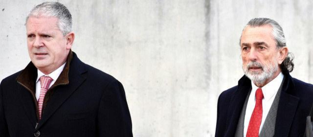 Pablo Crespo y Francisco Correa