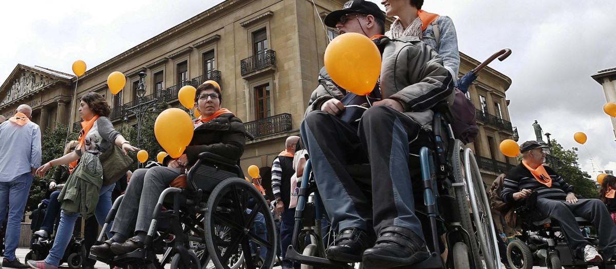 Concentración de personas afectadas por la esclerosis múltiple