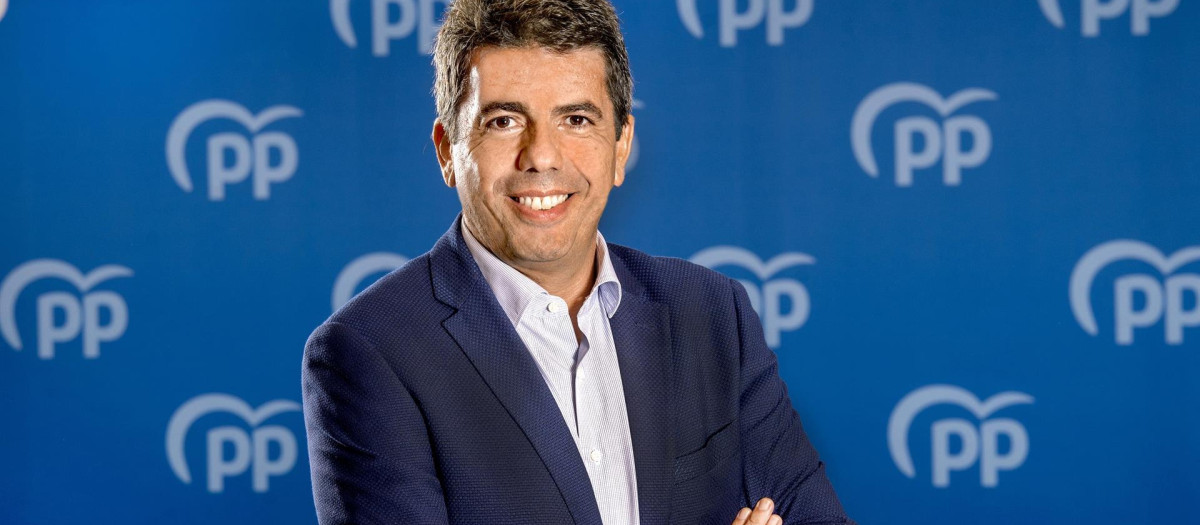Carlos Mazón es presidente del Partido Popular en la Comunidad Valenciana