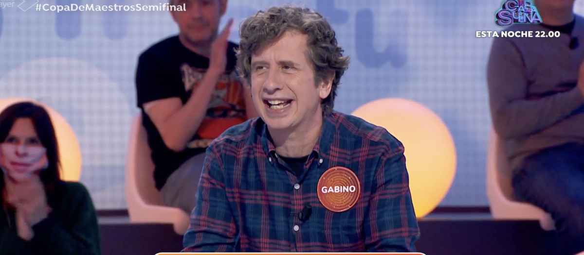Gabino Diego es uno de los invitados en la Copa de Maestros de ‘Pasapalabra’ / Antena 3