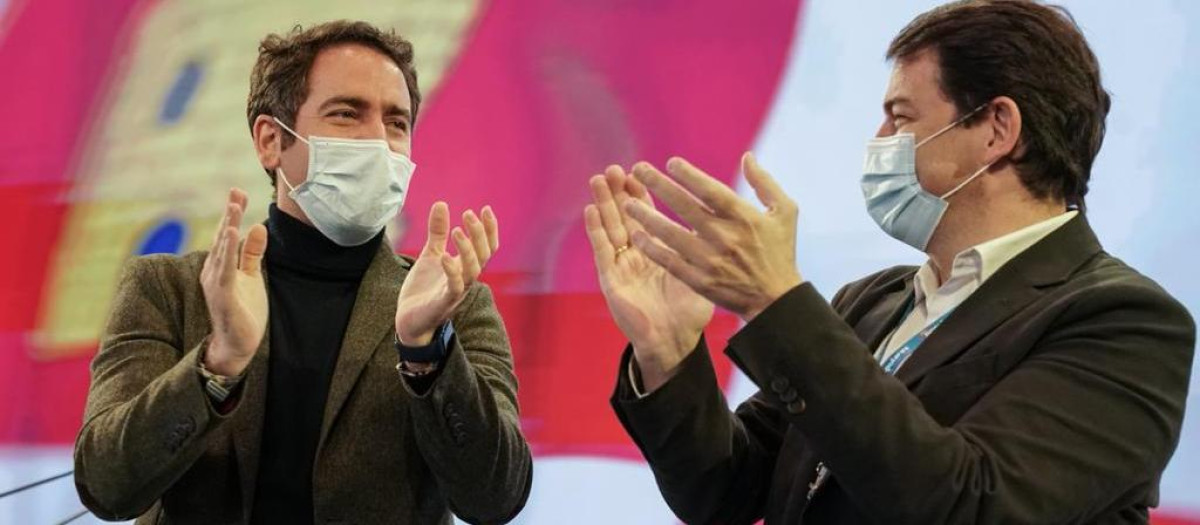 Teodoro García Egea y Alfonso Fernández Mañueco