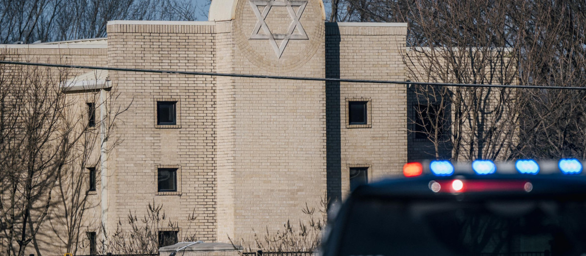 Sinagoga de Colleyville donde se produjo el secuestro
