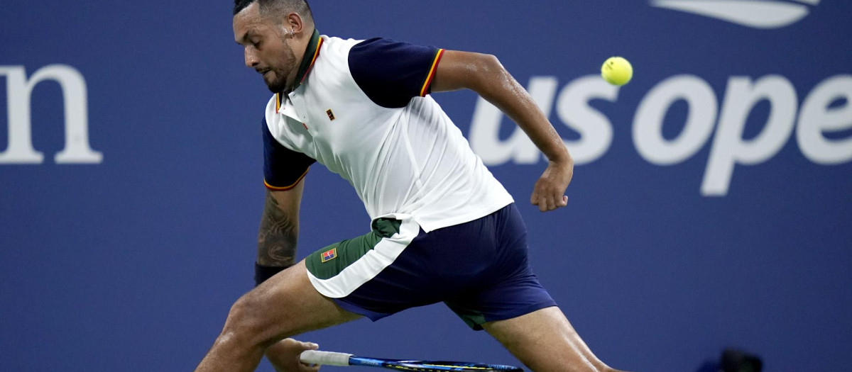 Nick Kyrgios durante el pasado US Open