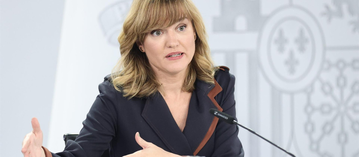 La ministra de Educación, Pilar Alegría