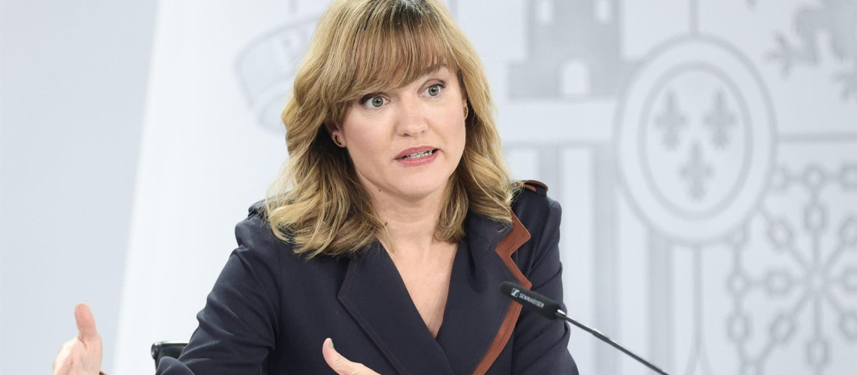 La ministra de Educación, Pilar Alegría