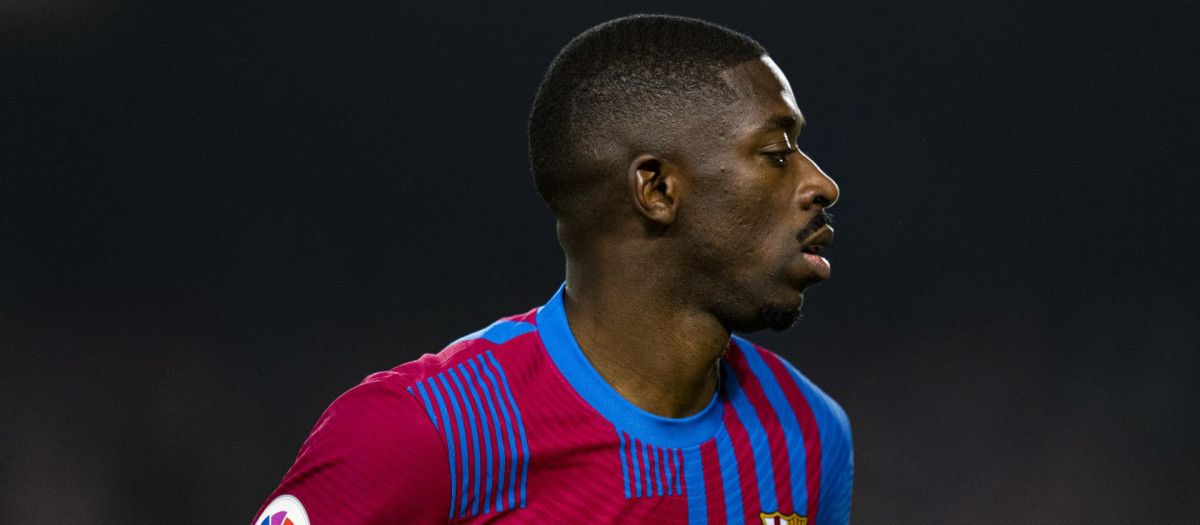 Dembélé el pasado diciembre durante un partido contra el Elche