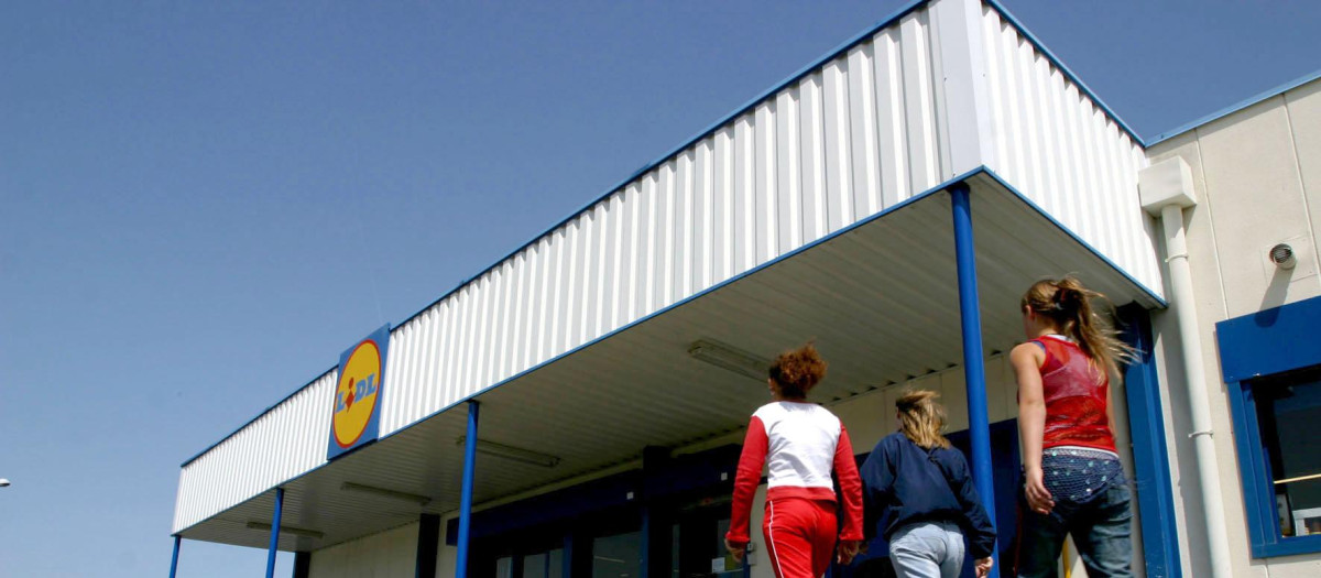 Un supermercado Lidl