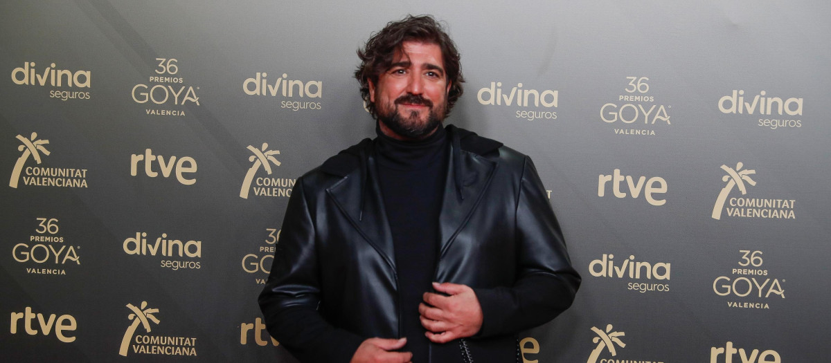 Singer Antonio Orozco at photocall for the 36 Goya Awards nominations ceremony in Madrid on Thursday, 16 December 2021.