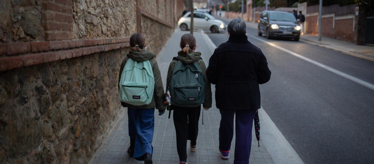 Vuelta al colegio en Barcelona