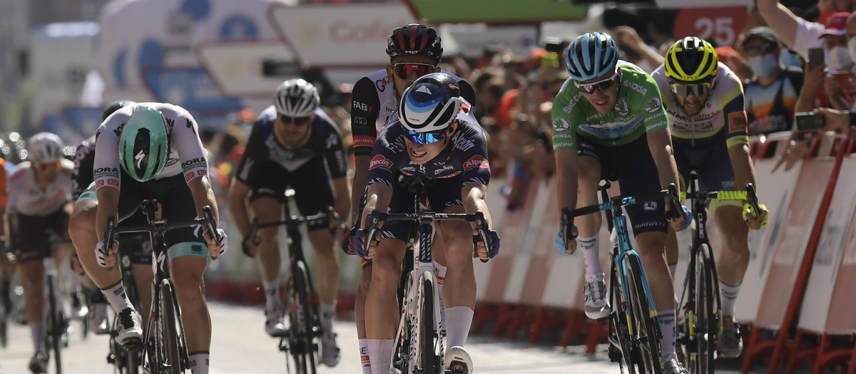 Final al sprint en la última edición de la Vuelta a España