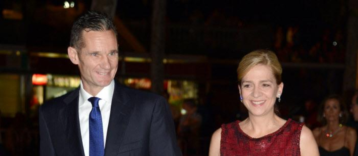 La Infanta Cristina e Iñaki Urdangarin, en una imagen de archivo de 2013