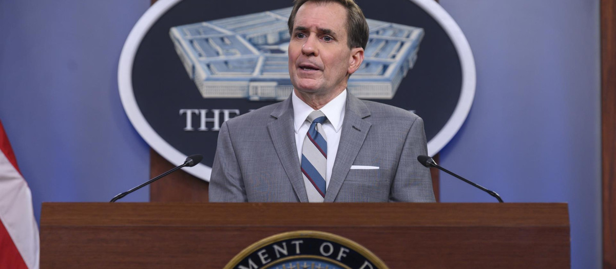 John Kirby, secretario de prensa del Pentágono