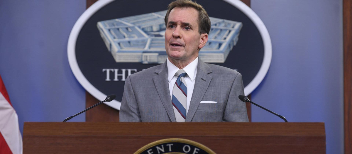 John Kirby, secretario de prensa del Pentágono