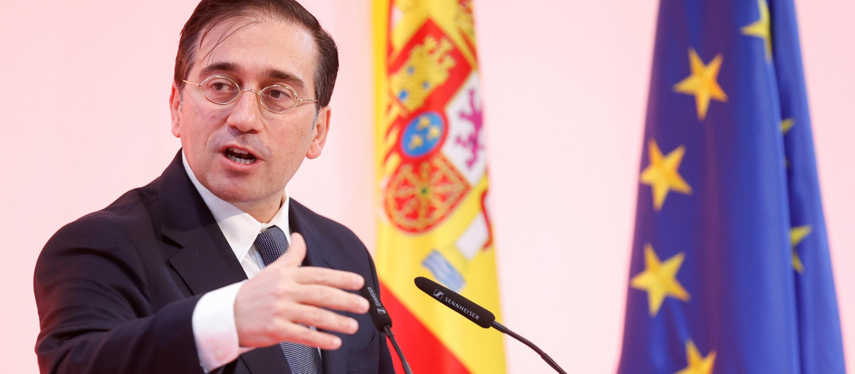 Ministro de Exteriores, José Manuel Albares