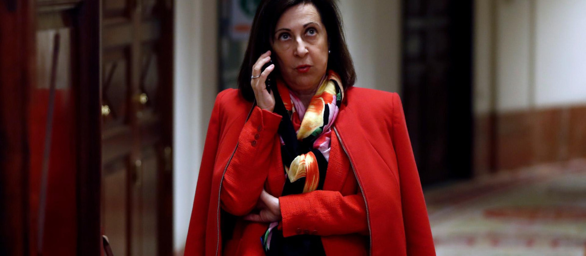 La ministra de Defensa, Margarita Robles, en una imagen de archivo