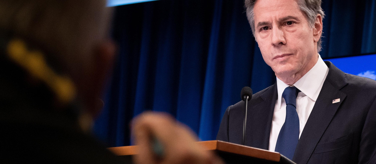 Rueda de prensa del secretario de Estado  Antony Blinken
