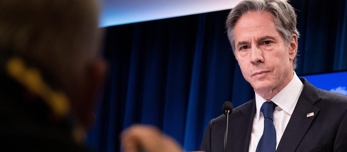 Rueda de prensa del secretario de Estado  Antony Blinken