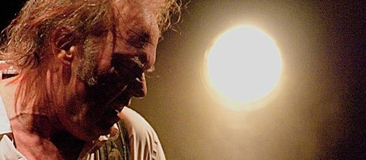 El cantante canadiense Neil Young