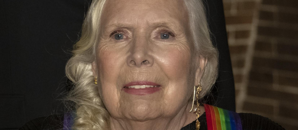 Joni Mitchell en diciembre de 2021
