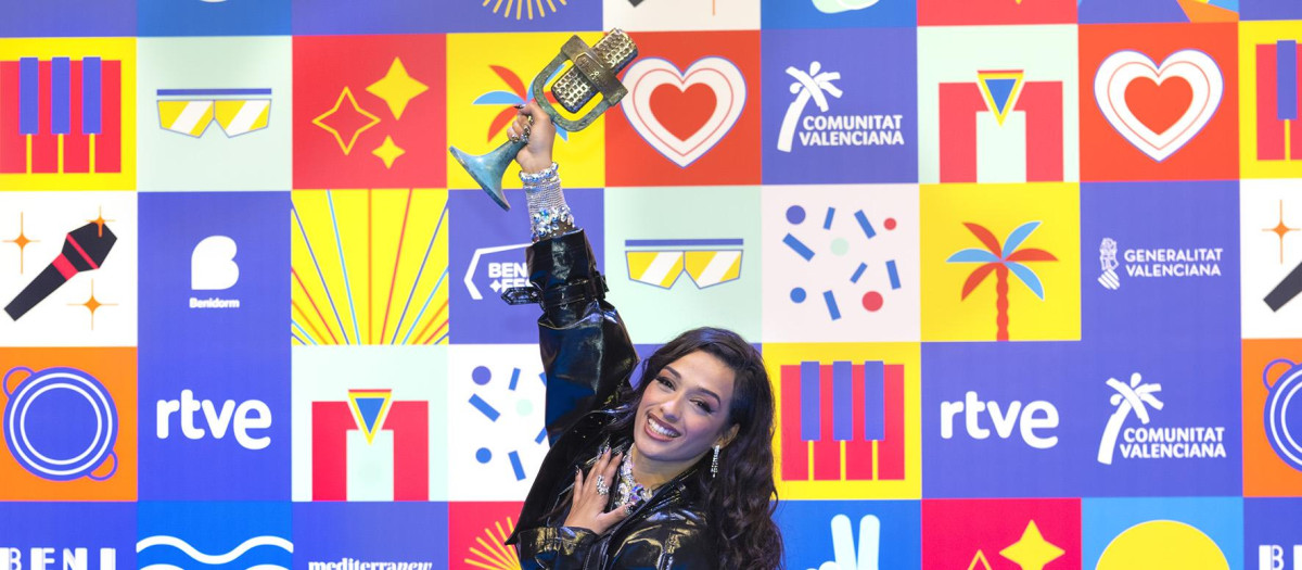 Chanel representará a España en Eurovisión como ganadora del Benidorm Fest