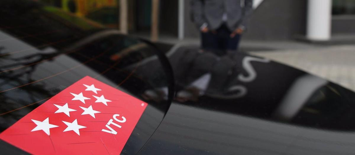 04/06/2020 Vehículo con una de las mamparas protectoras instaladas por Cabify en todos los coches de alquiler con conductor (VTC).
POLITICA 
Eduardo Parra - Europa Press