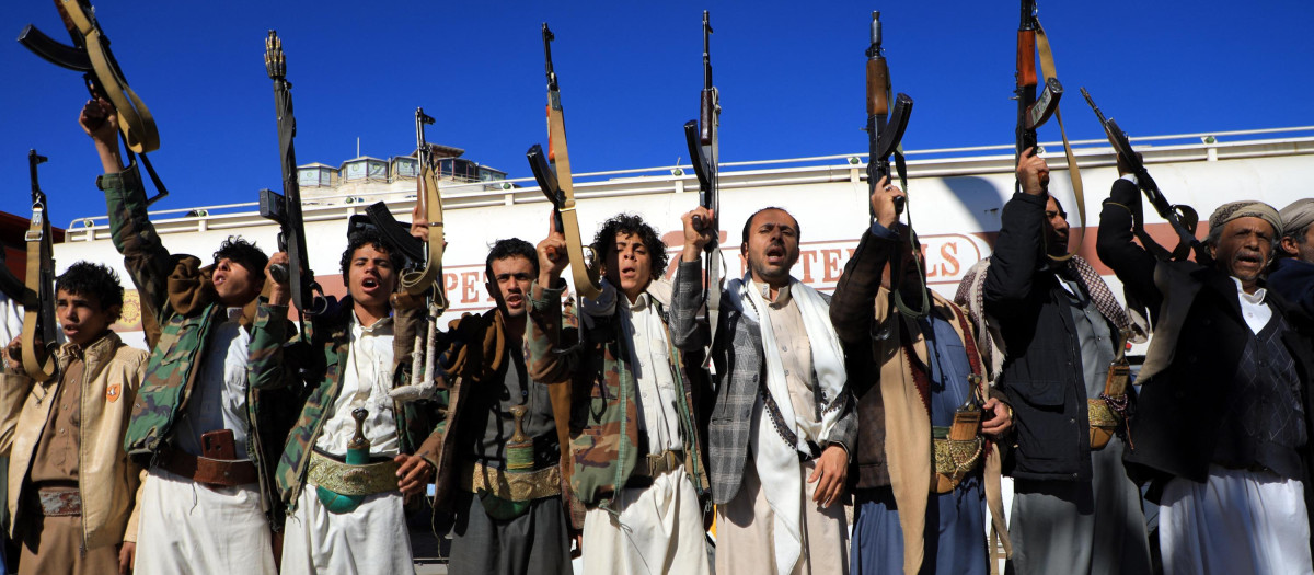 Rebeldes hutíes Yemen