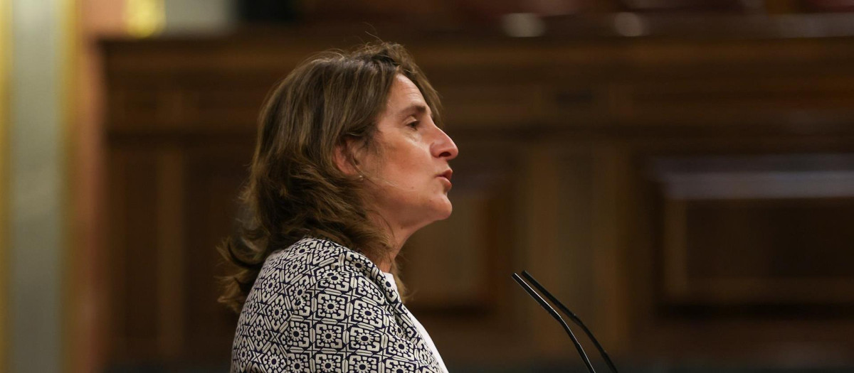 La vicepresidenta tercera y ministra para la Transición Ecológica y el Reto Demográfico, Teresa Ribera