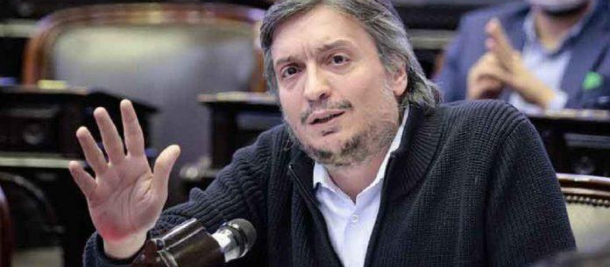 Máximo Kirchner en la Cámara de Diputados