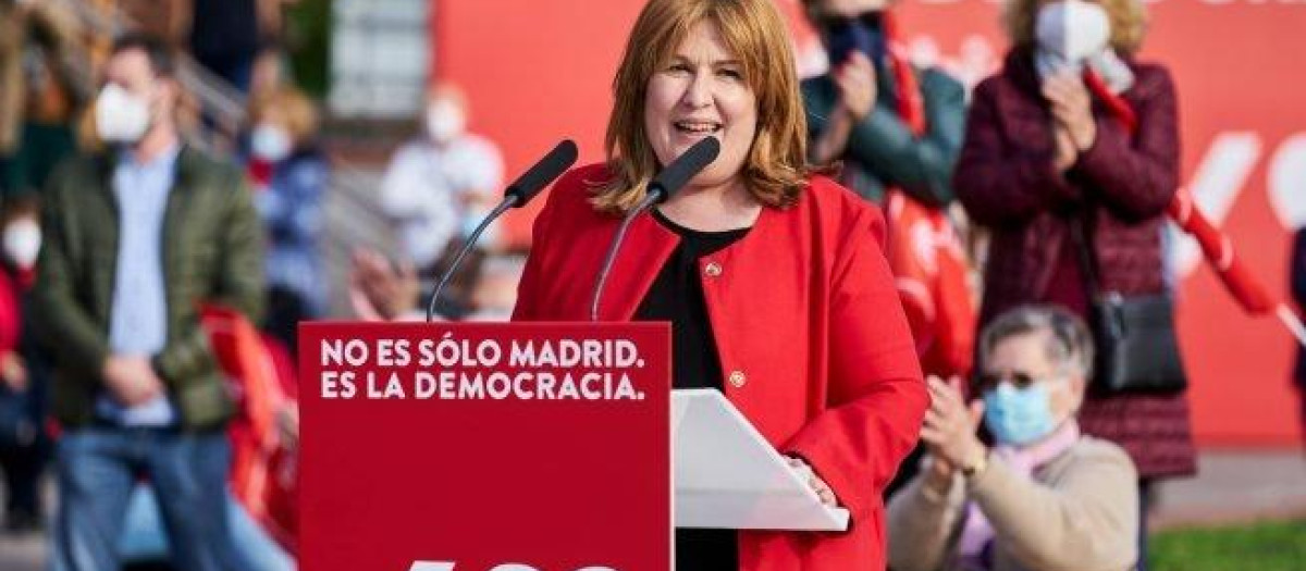 La alcaldesa socialista de Alcorcón, Natalia de Andrés