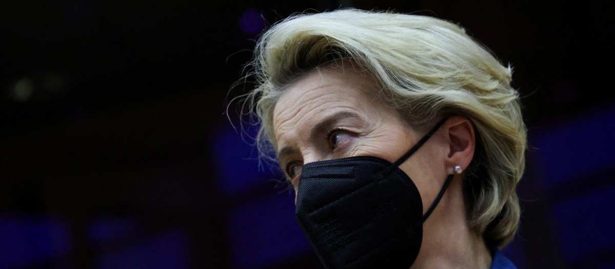 La presidenta de la Comisión Europea, Ursula von der Leyen