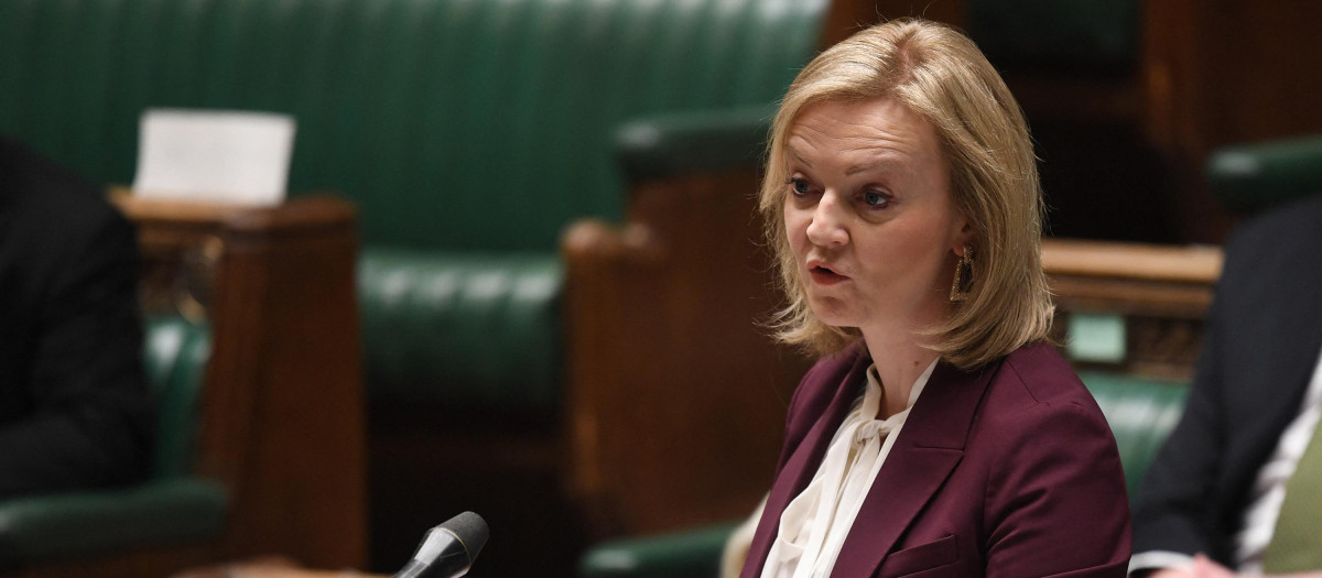 Liz Truss, ministra de Exteriores británica