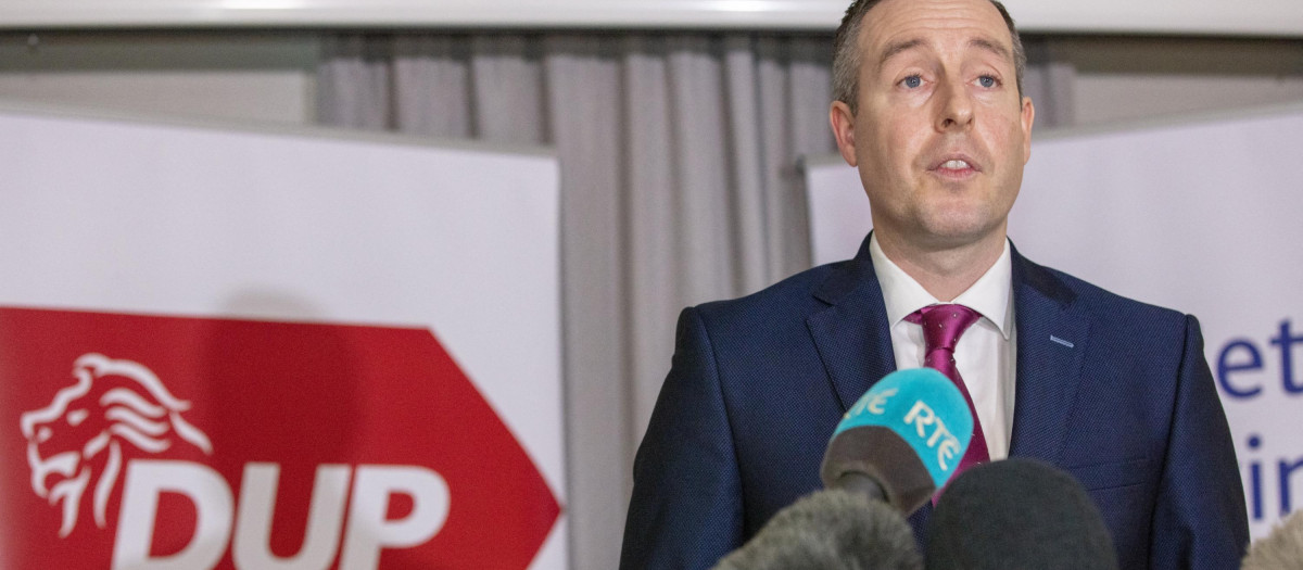 Paul Givan, primer ministro de Irlanda del Norte