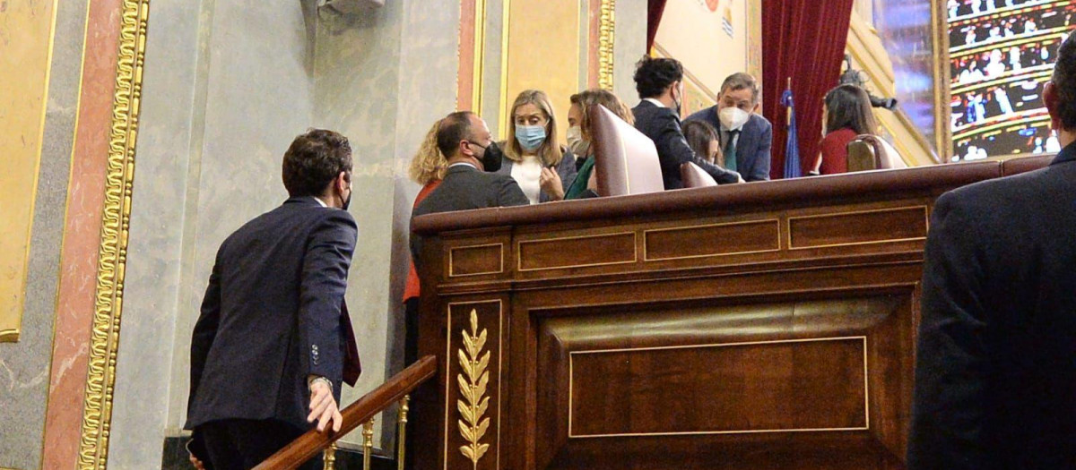 El momento en que el PP informa a Batet de que hay un fallo