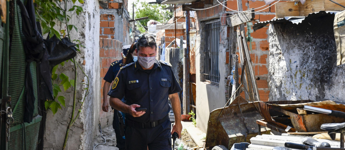 Droga en Buenos Aires. Puerta 8, los pasillos de la muerteAFP