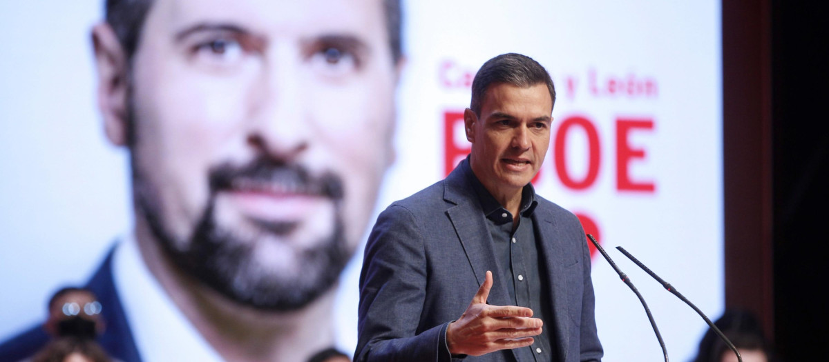 Un mitin de Pedro Sánchez en Zamora