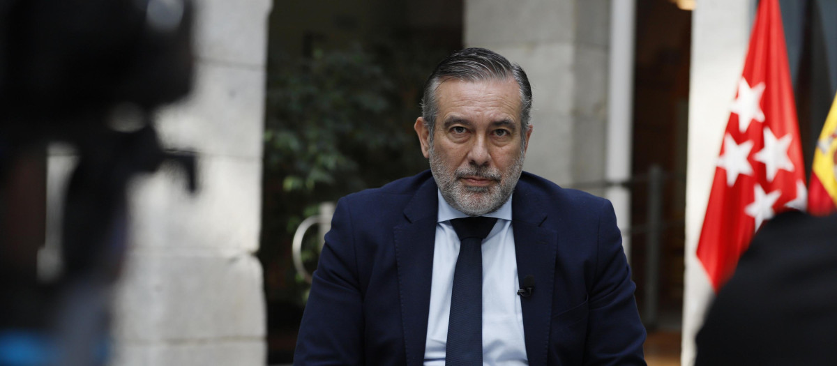 El consejero de Justicia de la Comunidad de Madrid, Enrique López