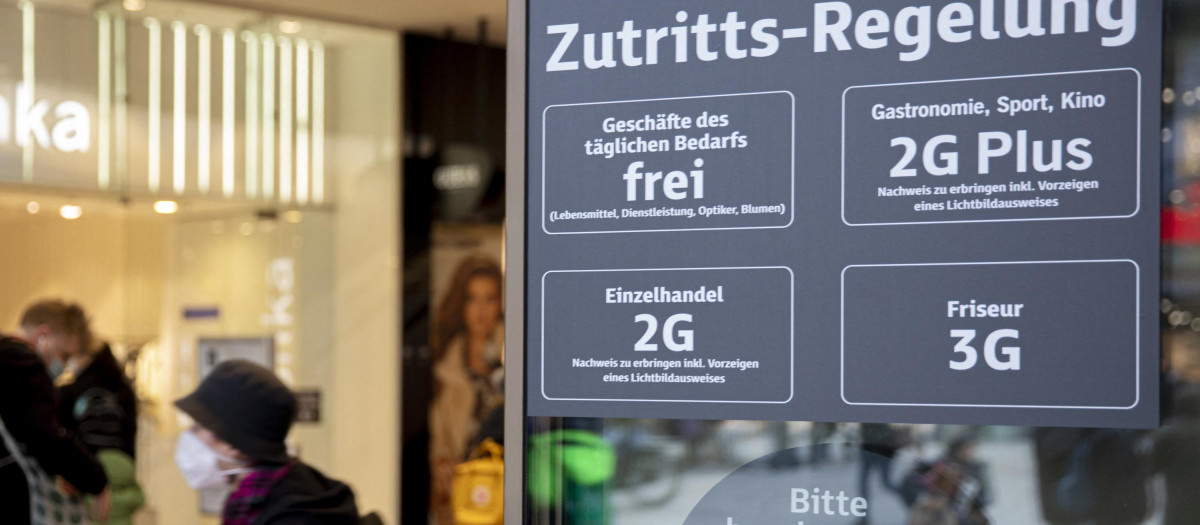 Centro de vacunación en Alemania