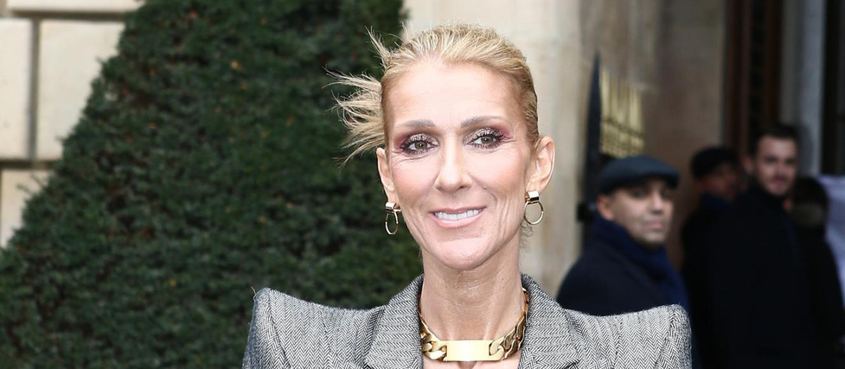 Singer Celine Dion in Paris on january 23rd 2019
